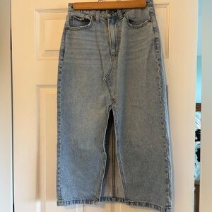 Abercrombie & Fitch Blue Straight Leg Jeans